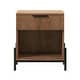 preview thumbnail 33 of 37, Walker Edison Modern Fluted-Drawer Nightstand
