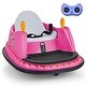 preview thumbnail 2 of 40, Costway 12V Vehicle 360° Spin Race Toy Kids Ride On Bumper Car with - See Details
