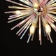 preview thumbnail 13 of 18, 12-Light Modern Creative Sputnik Starburst Pendant Rainbow Sphere Firework Chandelier - 22 in. W