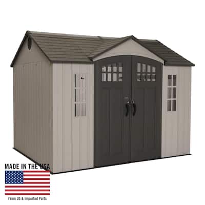 Lifetime 10 Ft. x 8 Ft. Outdoor Storage Shed