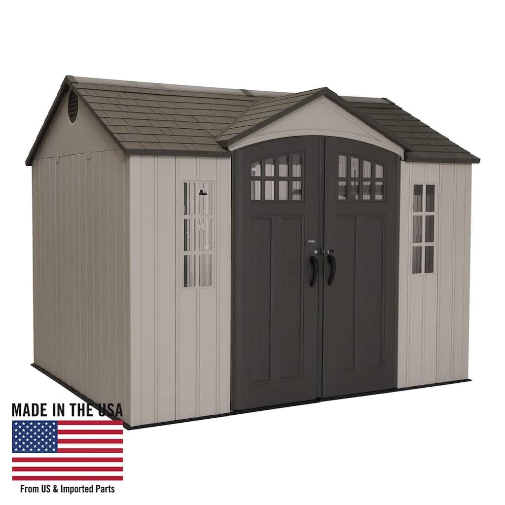 Lifetime 10 Ft. x 8 Ft. Outdoor Storage Shed