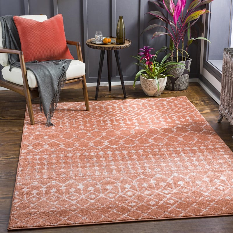 Livabliss Bohemian & Eclectic Chester Diamond Area Rug