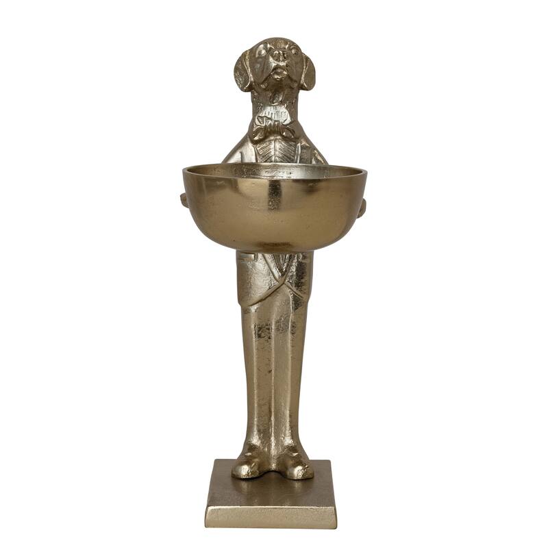 Cast Aluminum Holding Bowl