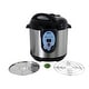 Smart Electric Pressure Cooker and Canner, Stainless Steel, 9.5 Qt Rice ...