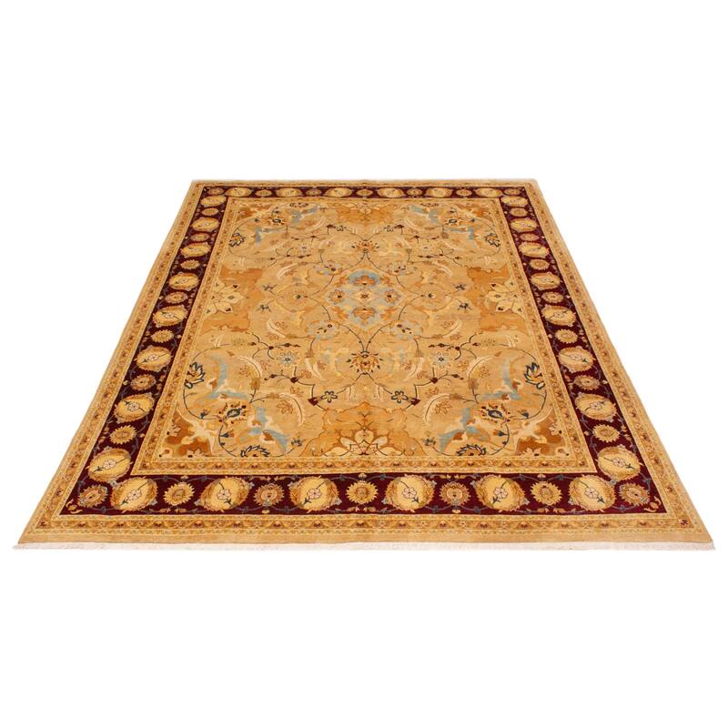 ECARPETGALLERY Hand-knotted Pako Persian 18 Of 20 Tan Wool Rug - 9'2 x 12'0