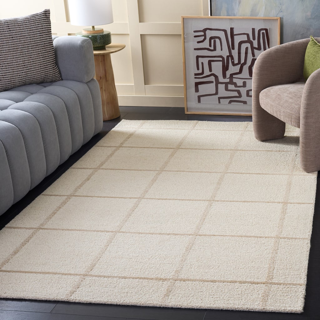SAFAVIEH Handmade Harvest Fridi Wool Area Rug