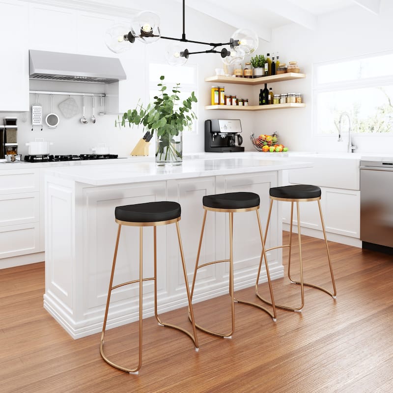 Barstool (Set of 2) - 20.3" W x 17.5" D x 30.5" H