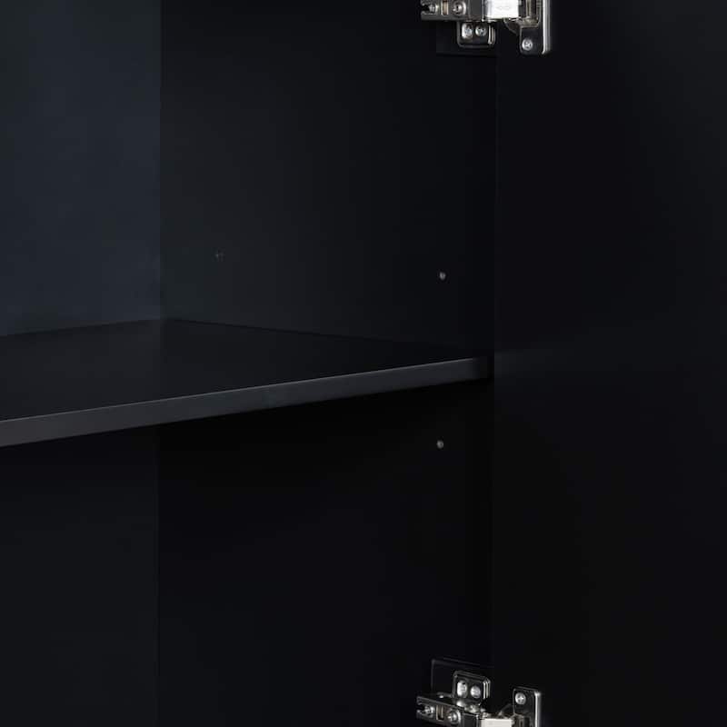Unique Four Door Cabinet