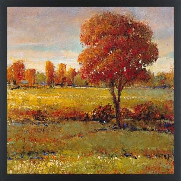 Shop Easy Art Prints Tim Otoole S Field In Fall Premium Canvas