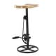 preview thumbnail 20 of 18, Brown Metal Bike Bar Stool with Pedals