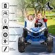 preview thumbnail 17 of 26, 24V 2seater Side by Side 4x4 Ride on Off-Road Truck with Parent Remote Control and two safety belts