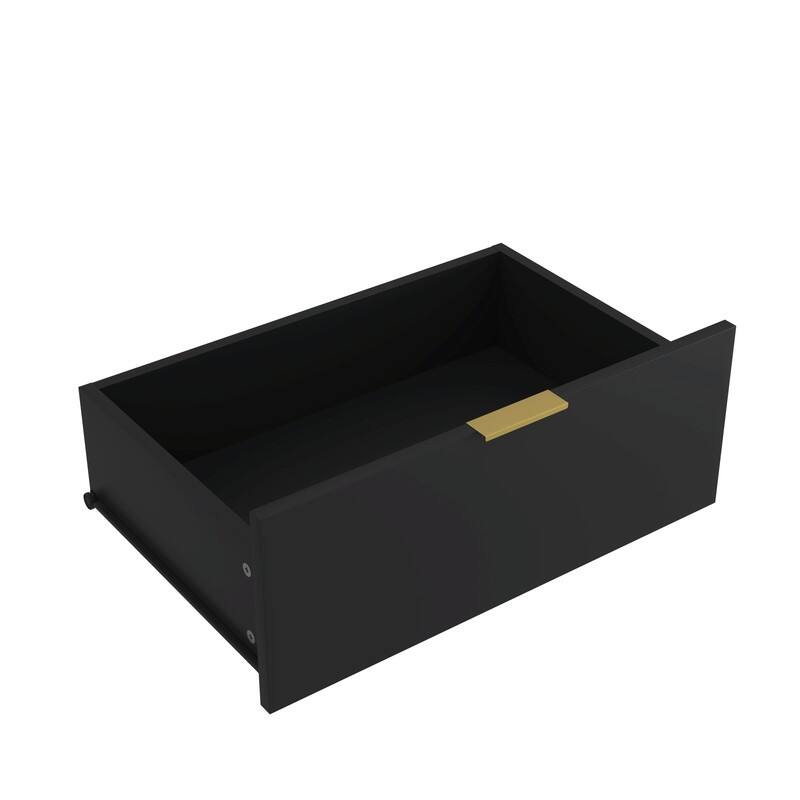 8-Drawer Tall Wood Dresser, Modern Handle-Free Storage Chest for Bedroom, Living Room or Hallway