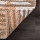 preview thumbnail 22 of 44, Nuloom Hand Braided Marla Denim And Jute Diamonds Area Rug