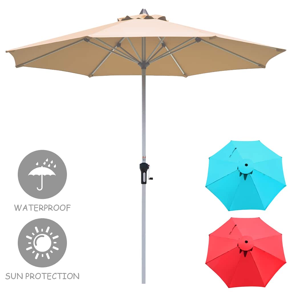 9 ft Patio Umbrella Outdoor Market Table Umbrella