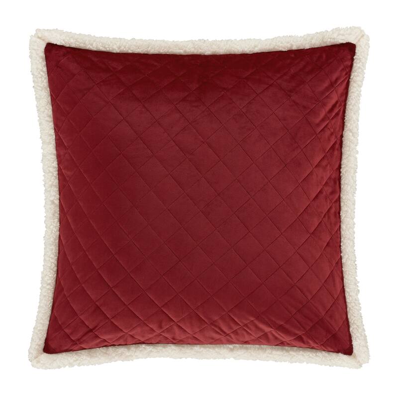 J. Queen New York Casey Sherpa Euro Quilted Sham