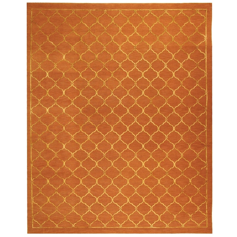 SAFAVIEH Couture Hand-knotted Tibetan Agapia Modern Wool Rug