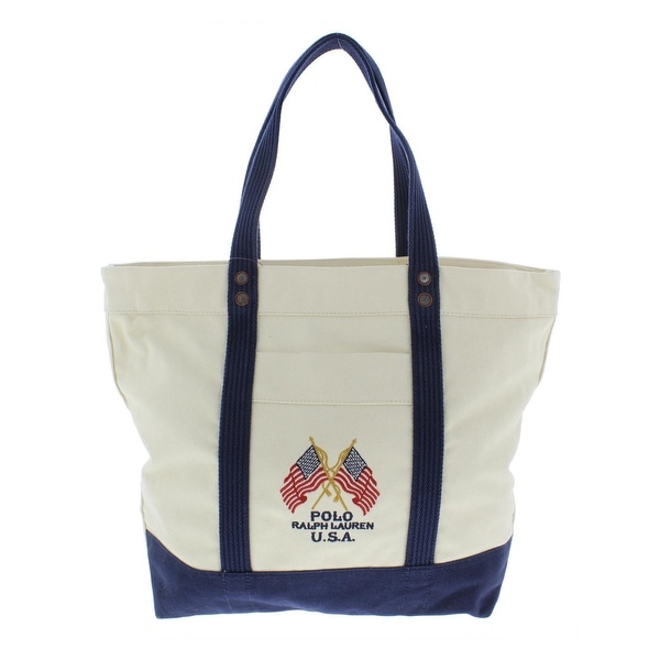 polo ralph lauren tote canvas