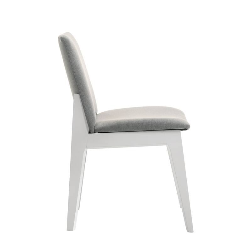 CraftPorch Mid-century Modern Upholstered Dining Chair and Wooden Bench (Set of 5)