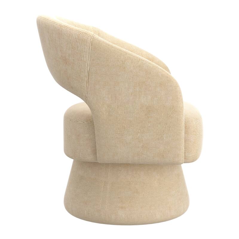 Modern Fabric Swivel Accent Chair
