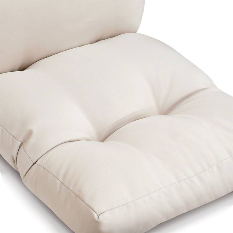 2 PCS Indoor or Outdoor Waterproof Adirondack Chair Seat and Back Cushion