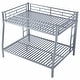 preview thumbnail 10 of 52, Metal Bunk Bed with Ladder and Guardrails