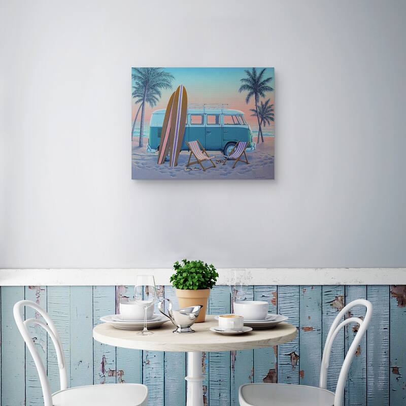 Just the Two of Us by Richard Courtney Canvas Art Print