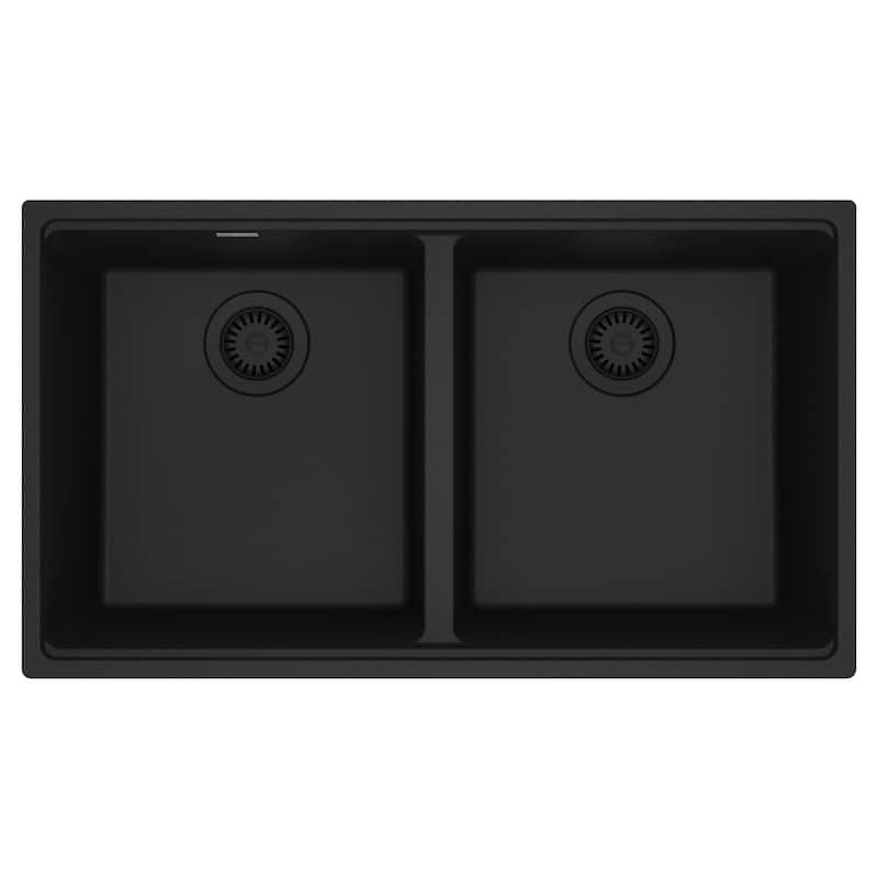 Franke MAG1201515 Maris 33" Undermount Double Basin Granite Kitchen