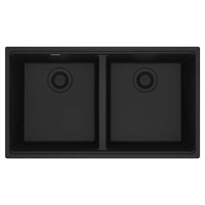 Franke MAG1201515 Maris 33" Undermount Double Basin Granite Kitchen
