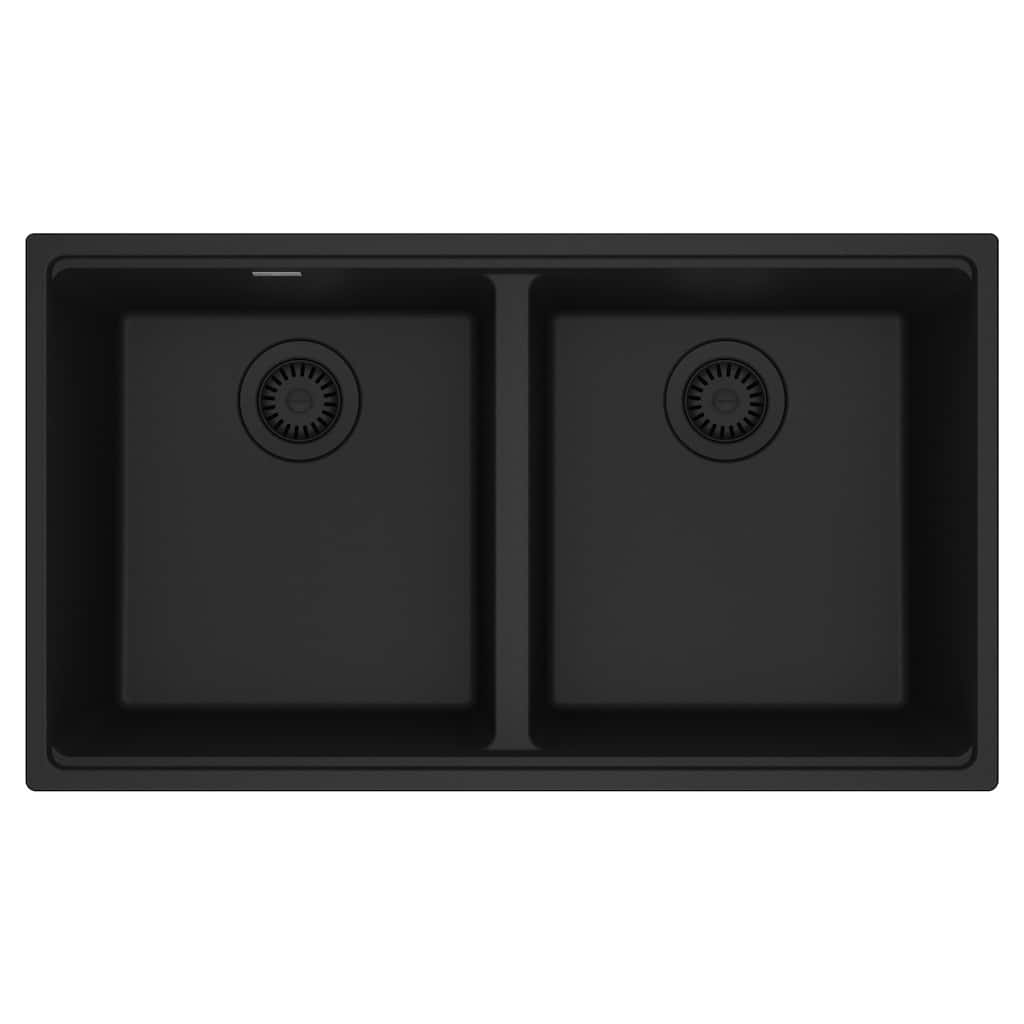 Franke MAG1201515 Maris 33" Undermount Double Basin Granite Kitchen