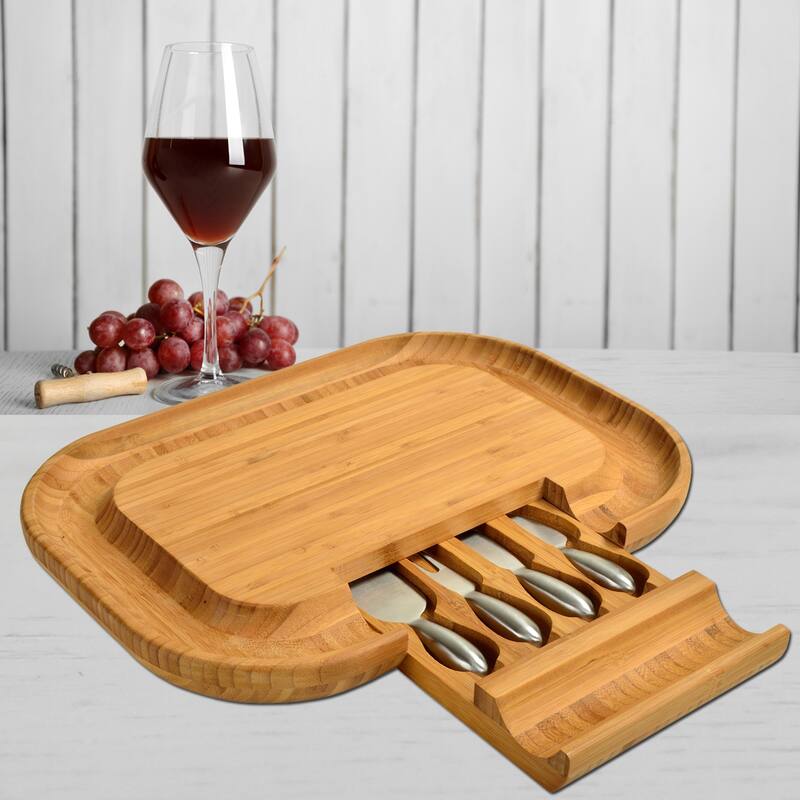 NCAA Georgia Tech Yellow Jackets Bamboo Cheese & Charcuterie Board