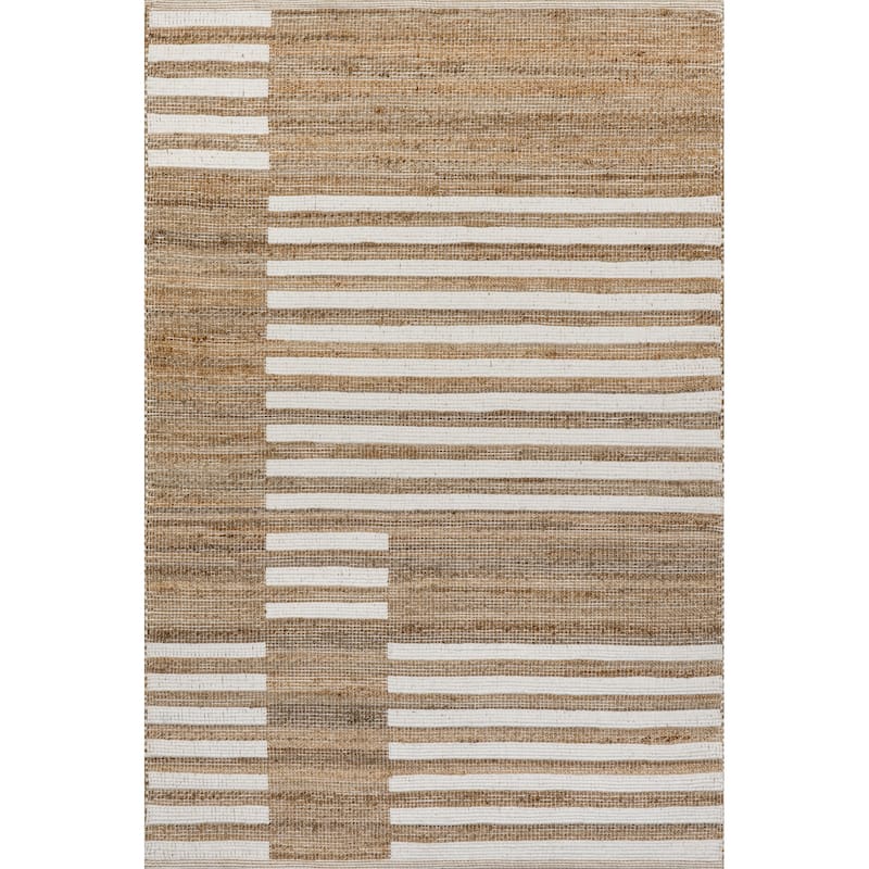 Oberlin Striped Jute Area Rug