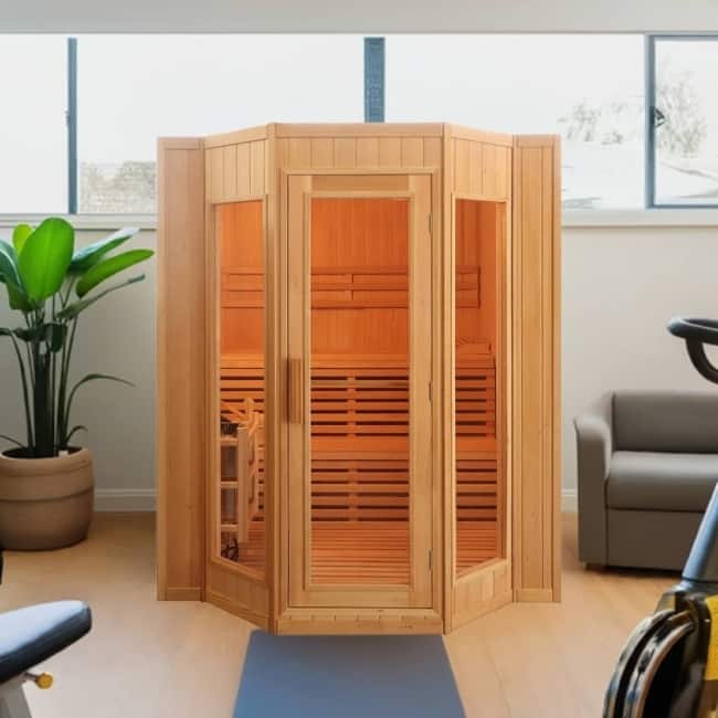 SunRay Tiburon 4-Person Indoor Traditional Sauna