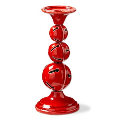 Jingle Bell Enamel Taper/Pillar Lg