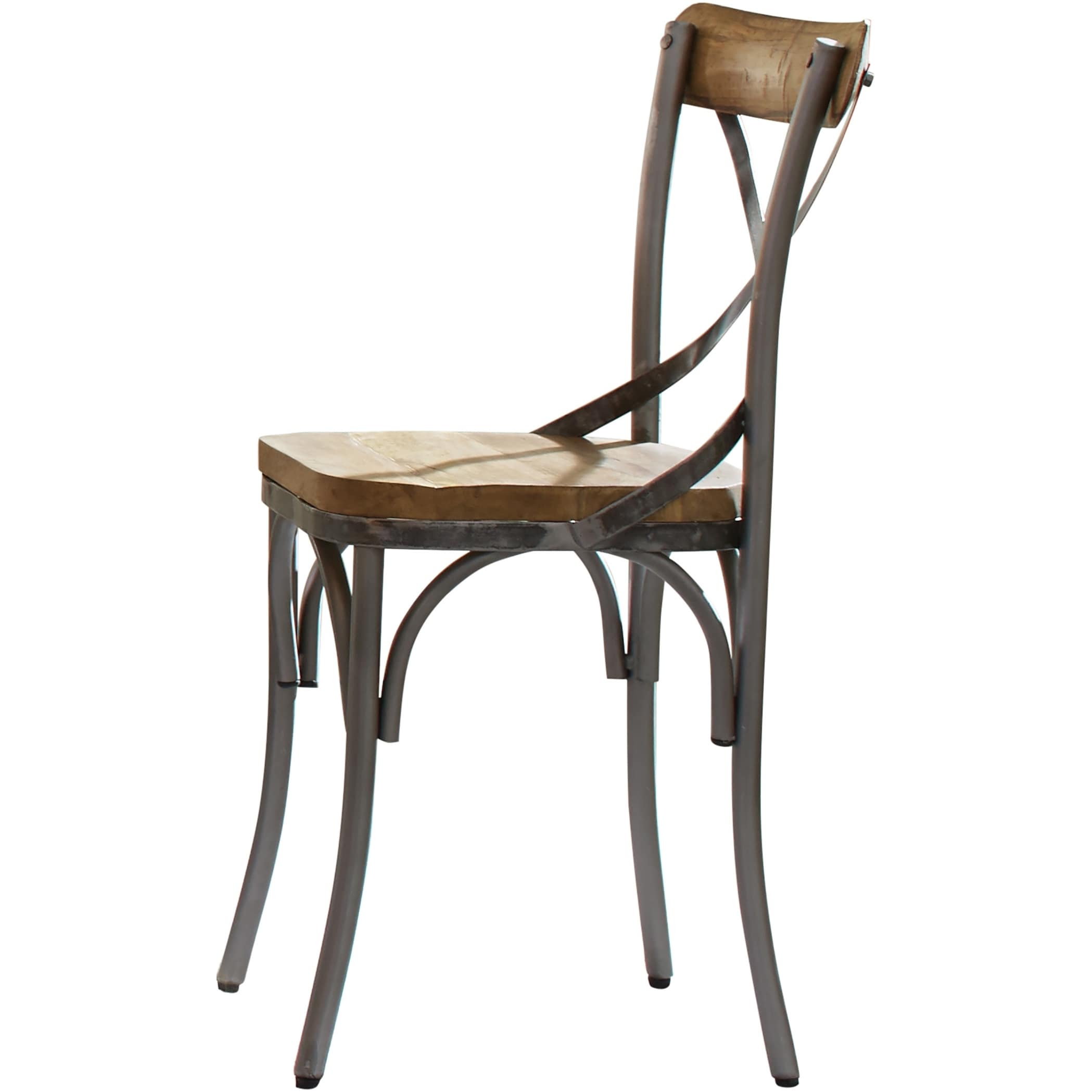 Metal and 2025 wood farmhouse chairs