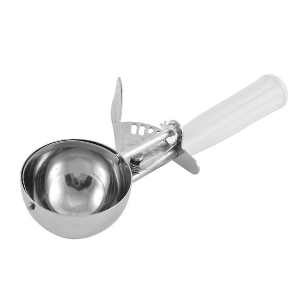 Stainless Steel Squeeze Ice Cream Disher Scoop Spoon Tool DP-6 4-2