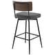 preview thumbnail 102 of 136, 26"/29" Faux Leather Swivel Counter/Bar Stools Set of 2/3