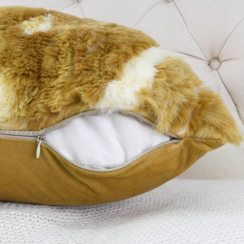 Jacquard FauxFur 2 Piece Set Pillow Shell