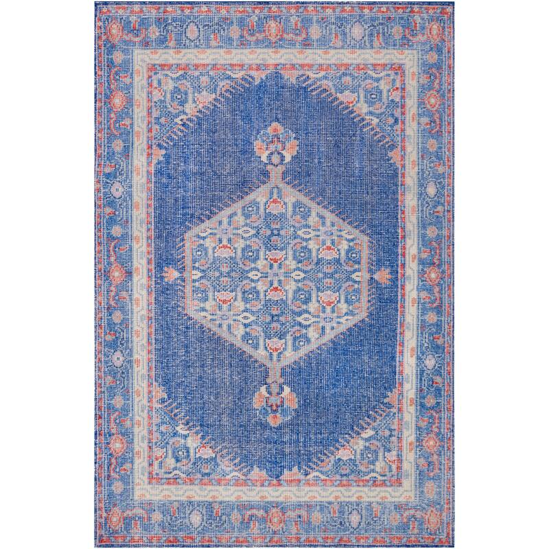 Hand-knotted Alford Boho Medallion Wool Area Rug