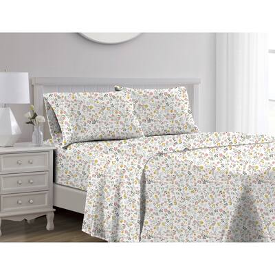 Sara 1000TC Cotton Sheet Set Coral Full
