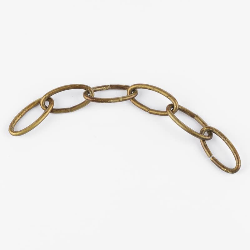 Accessory Chain - 48-inch of 9 Gauge Chain in Gold Ombre - Gold Ombre - 0.5 in x 0.5 in x 48 in
