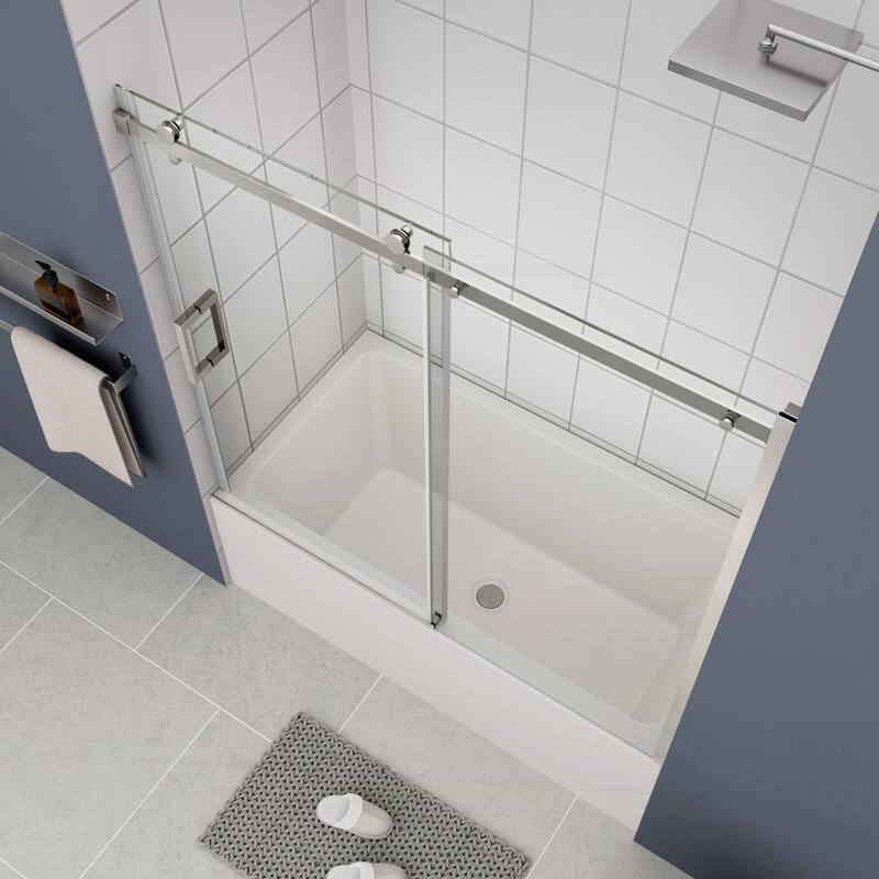 Premium Quality Sliding Shower Door for Bathtubs, Enhancing Bathroom Aesthetics