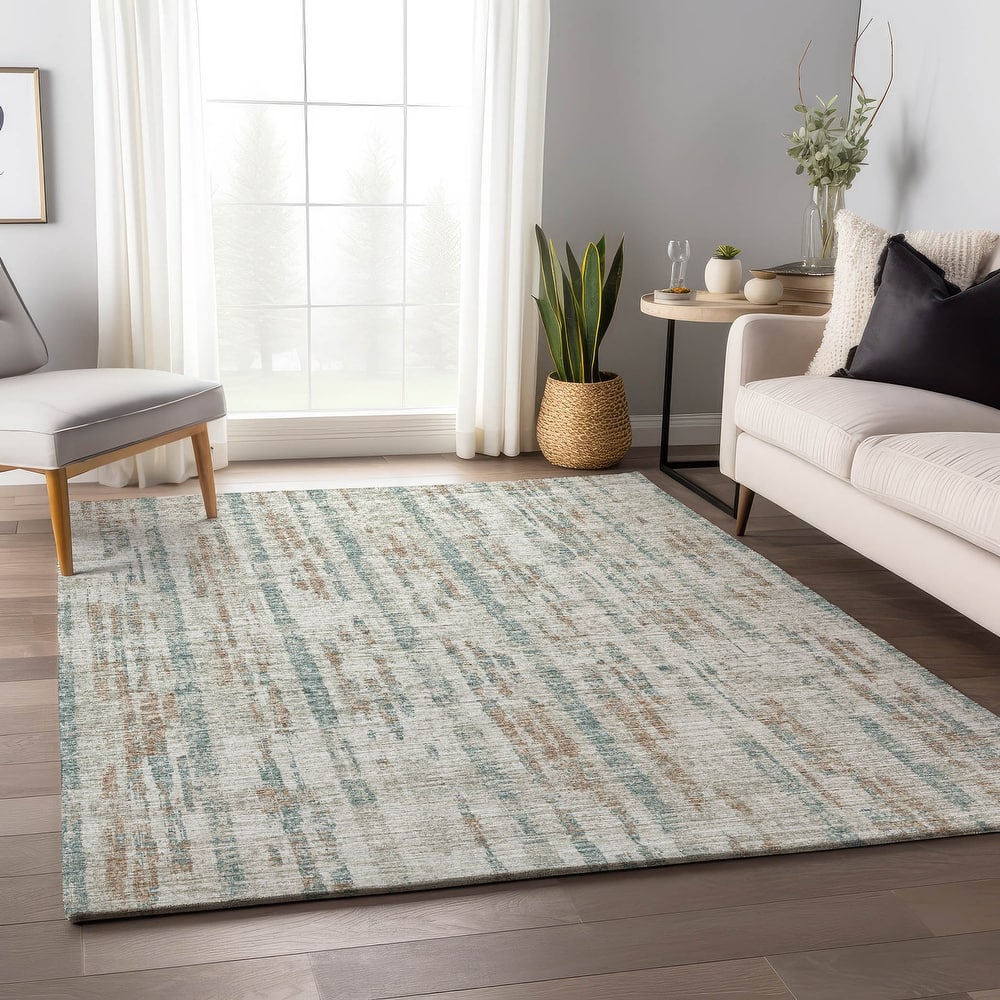 Premium Washable Super Soft Abstract Contemporary Mayfield Rug