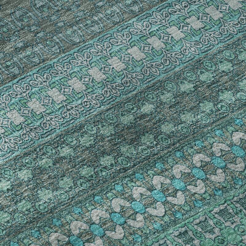 Premium Washable Super Soft Boho Stripes Mayfield Rug