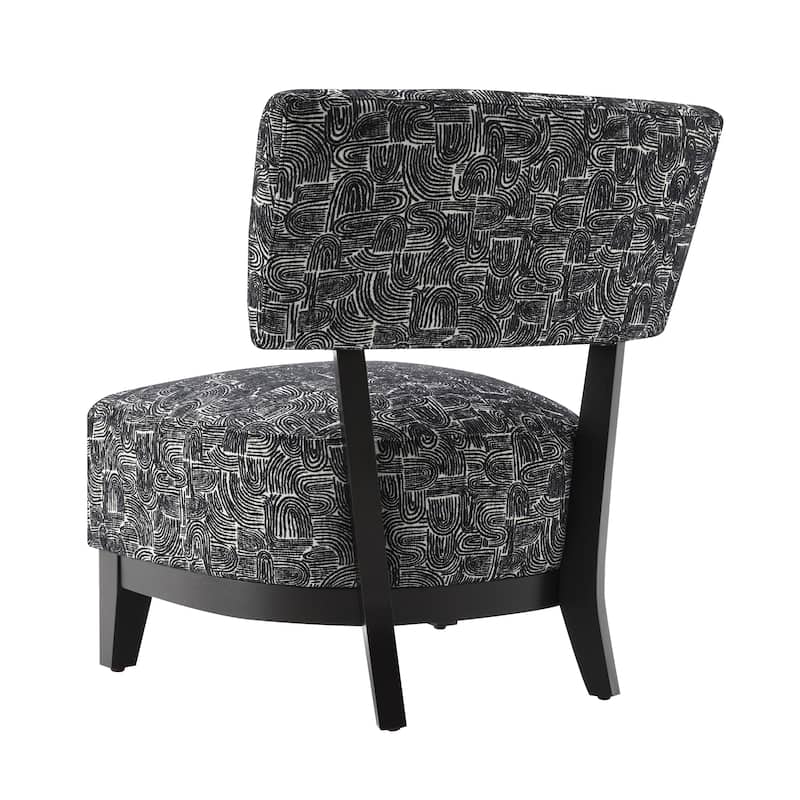 Furniture of America Phaen Modern 28-inch Pattern Fabric Accent Chair
