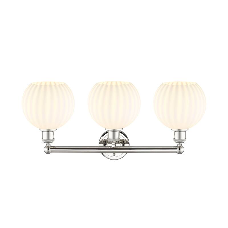 Innovations Lighting 616-3W 12 26 White Venetian Vanity White Venetian