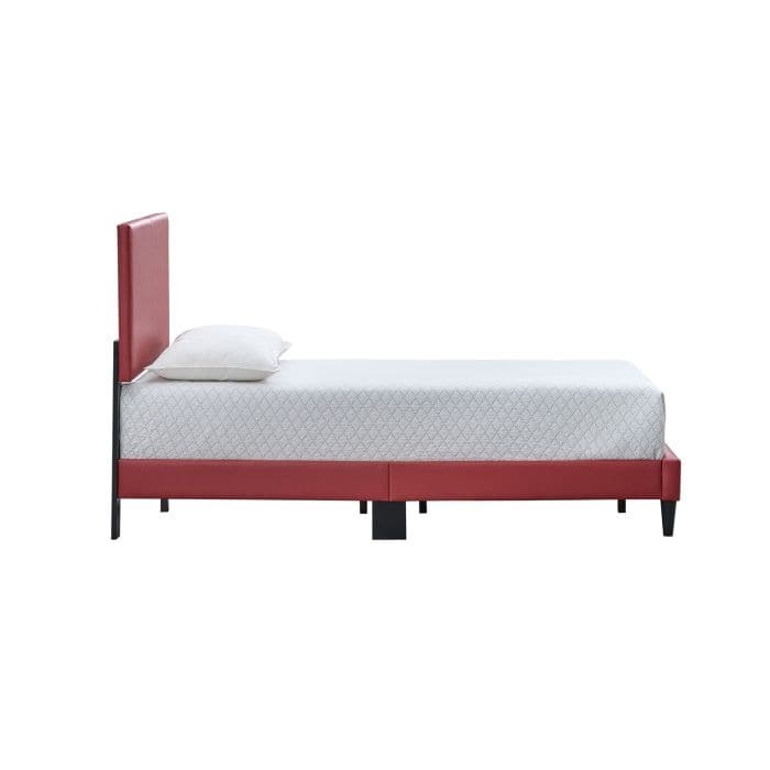 GDF Studio - Emily Modern Upholstered Bed with Adjustable Headboard (Mattress Not Included)