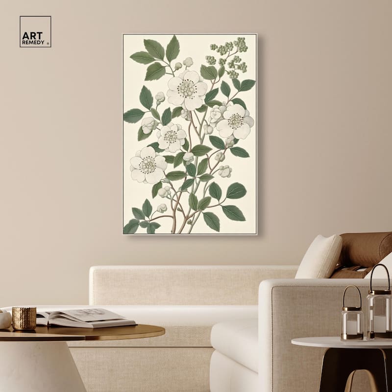 White Cherokee III Canvas by Art Remedy