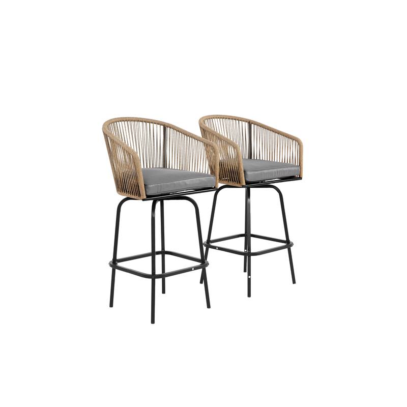 Outdoor Bar Stools Set Of 2 (Excluding the table)