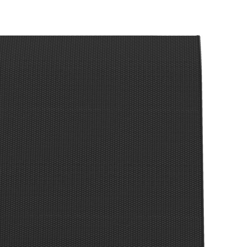 6-Piece Outdoor Dining Chairs Set, Wide Ergonomic Seat, 350lbs Capacity, Waterproof & Rust-Resistant Teslin Fabric Metal Frame