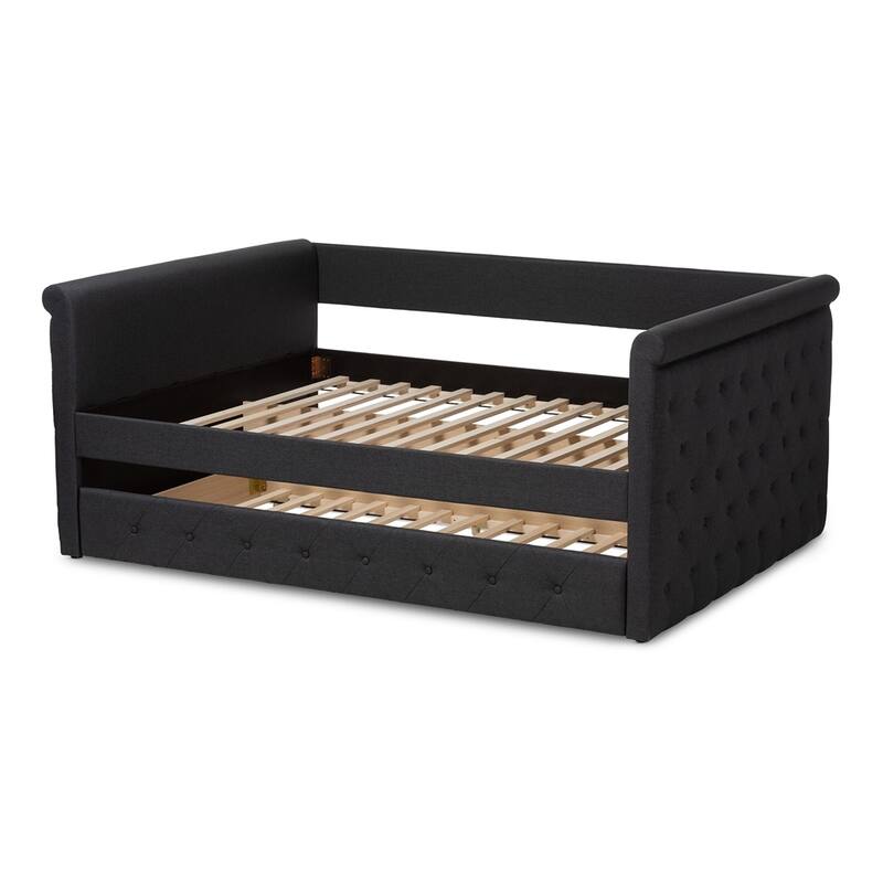 Modern and Contemporary Fabric Upholstered Size Daybed